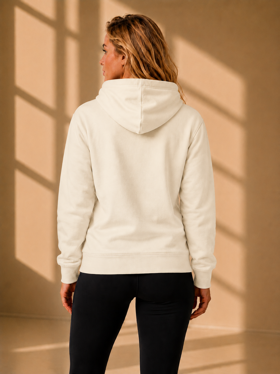 Premium Hoodie voor Dames – Beige