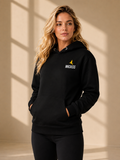 Premium Hoodie voor Dames – Zwart