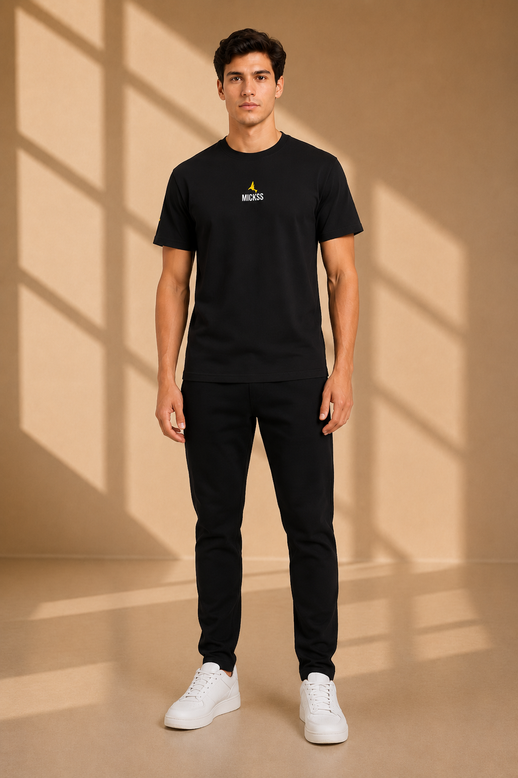 Essential Zwart Premium Katoenen T-Shirt