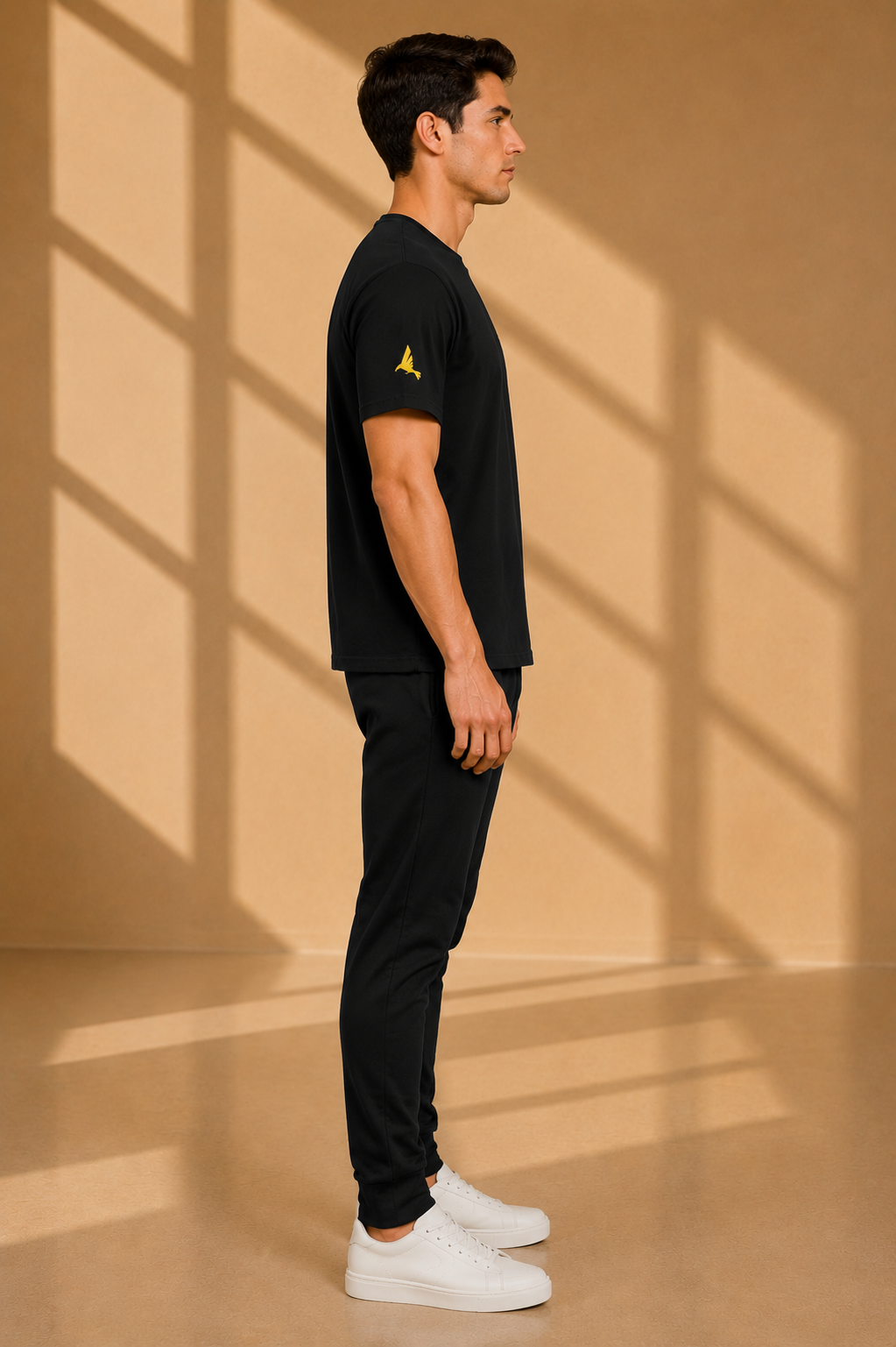 Essential Zwart Premium Katoenen T-Shirt