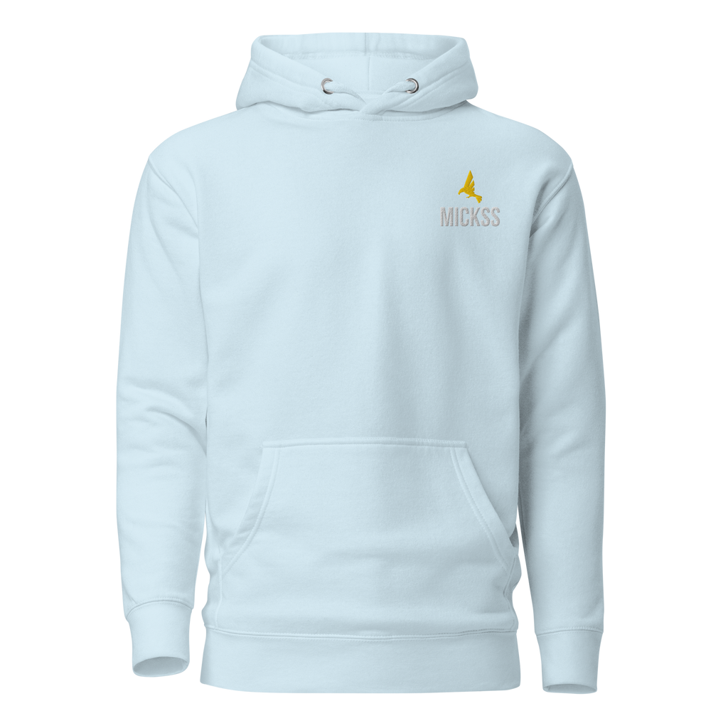 Premium Hoodie voor Heren – Lichtblauw