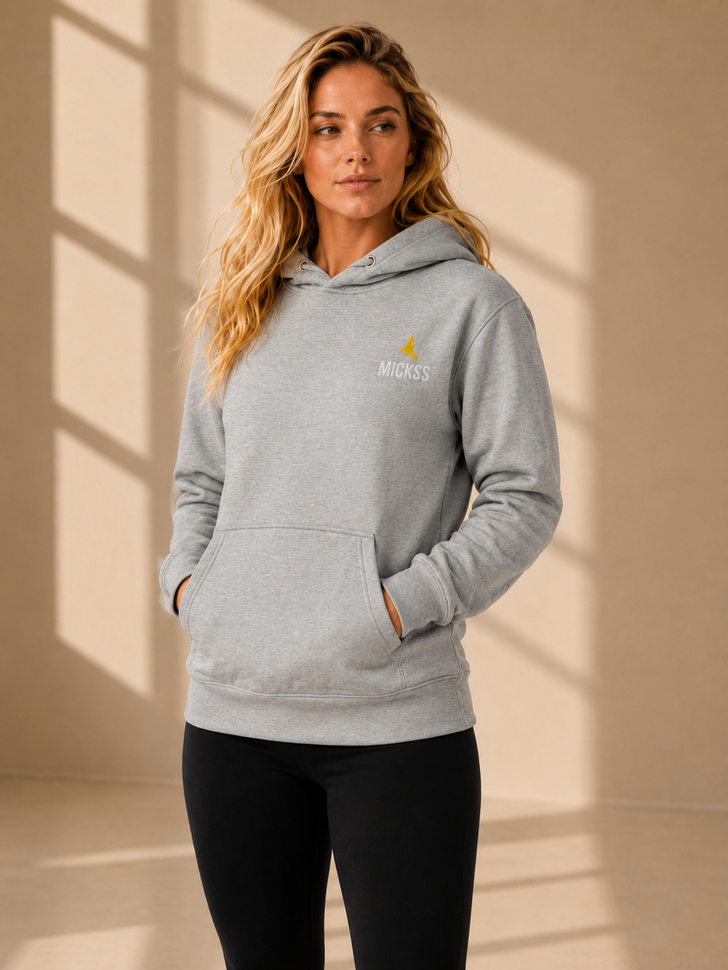 Premium Hoodie voor Dames – Grijs