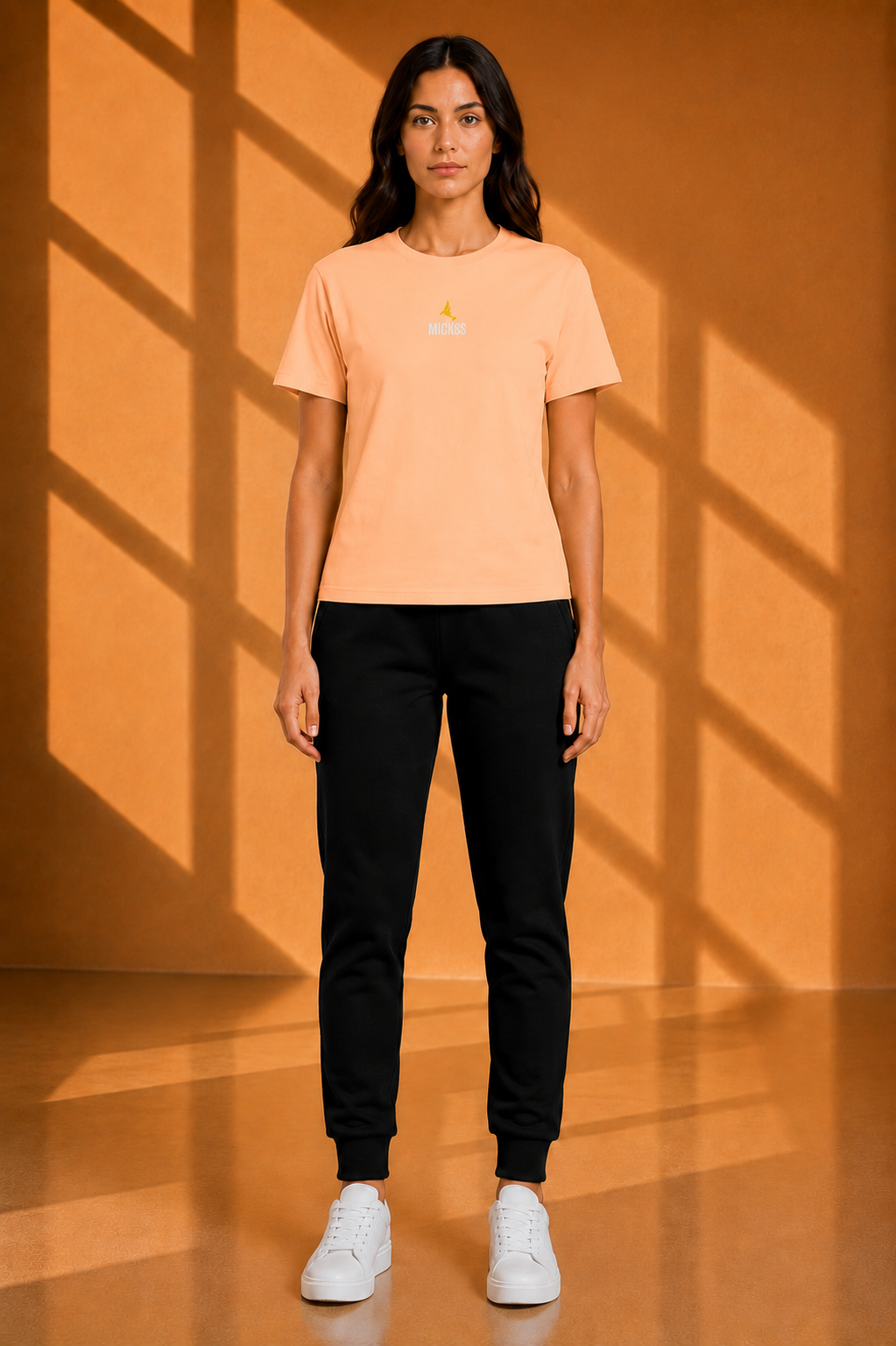 Essential Zand Premium Katoenen Dames T-Shirt