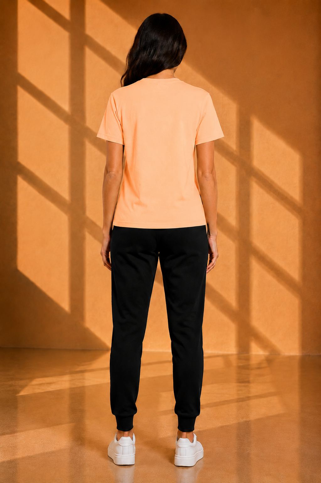 Essential Zand Premium Katoenen Dames T-Shirt